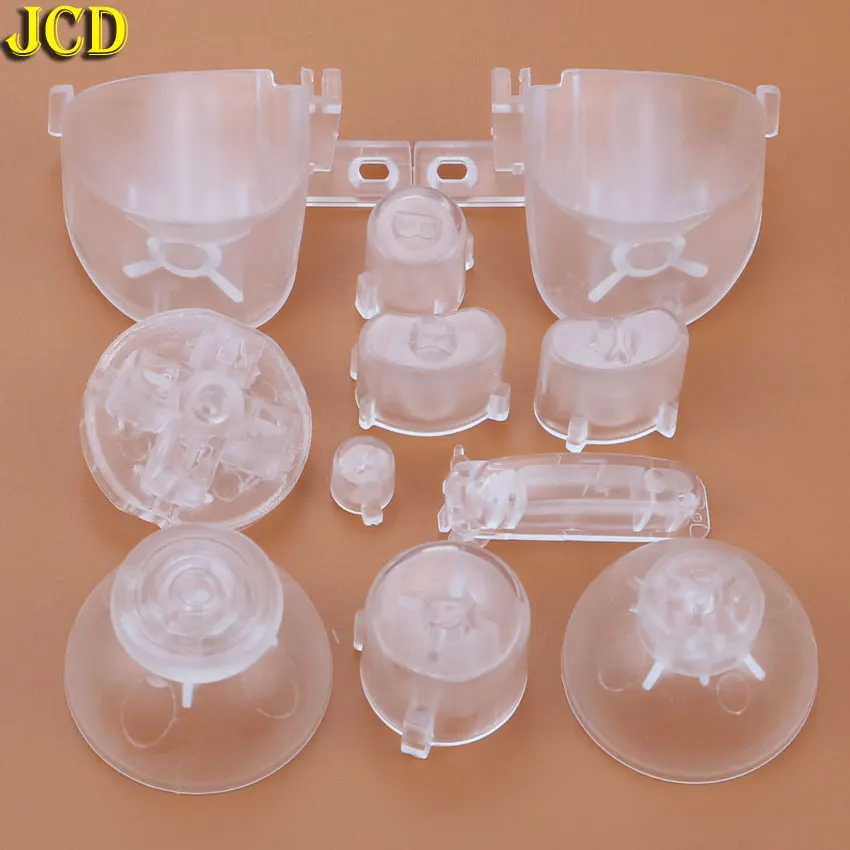 JCD Đầy Đủ D Miếng Lót Bật Tắt Cho GameCube Một B X Y L R Nút Với 3D cần Điều Khiển Bộ Đội Cho NGC Đồng Màu