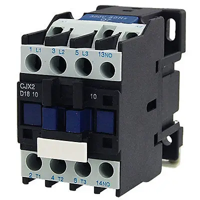 

CJX2-1810 660V Ui 32A Ith NO 3 Poles AC Contactor 380V 50/60Hz 18A