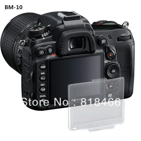 BM10 Hard LCD Monitor Cover Screen Protector For Nikon D90 AS BM-10 Pro D90