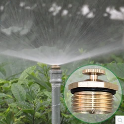 5Pcs Garten Bewässerung Bewässerung Messing Streuen G1/2 zoll Anschluss Gewinde Wasser Bewässerung Spray Düse Garten Sprinkler IT193