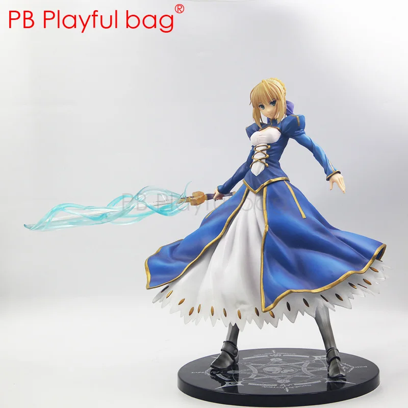 Novelty 41cm Saber 3.5kg weight Excellent Saber Figure  PVC action figure collectible model toy Children Gifts christmas HA64