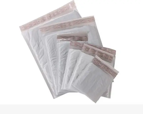 50pcs/lot 25*30cm Shock shrink packaging bubble film film bubble envelopes bag white international express small bags 25x30cm