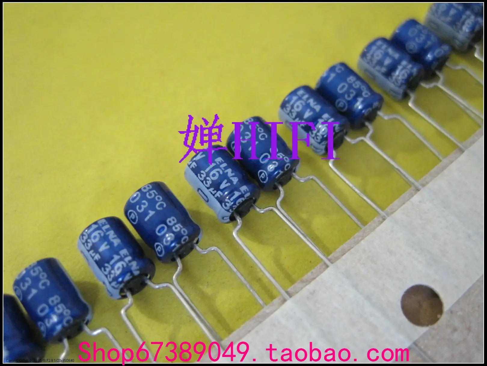 

2020 hot sale 20PCS/50PCS ELNA original RC3 blue-robed electrolytic capacitor 16v33uf 5x7mm free shipping