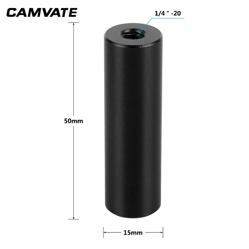 CAMVATE Aluminum 15mm Rods 2\