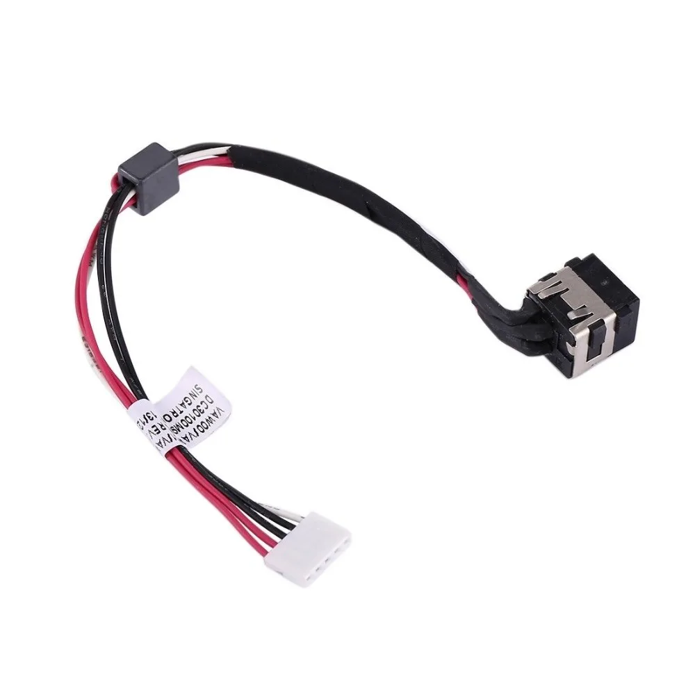 Portátil dc power jack conector do soquete cabo para de ll inspiron 15 3521 3531 2521 5537 interface de energia