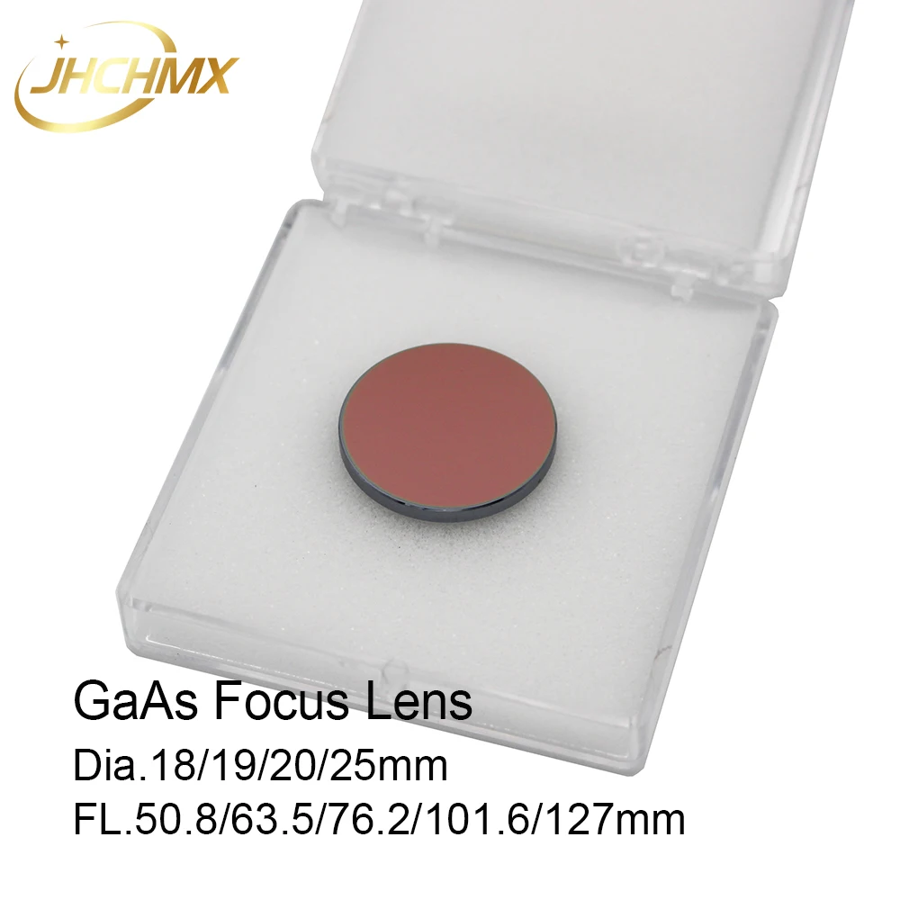 JHCHMX GaAs Focus Lens Dia.18/19.05/20/25mm FL.50.8/63.5/76.2/101.6/127mm 1.5-5\