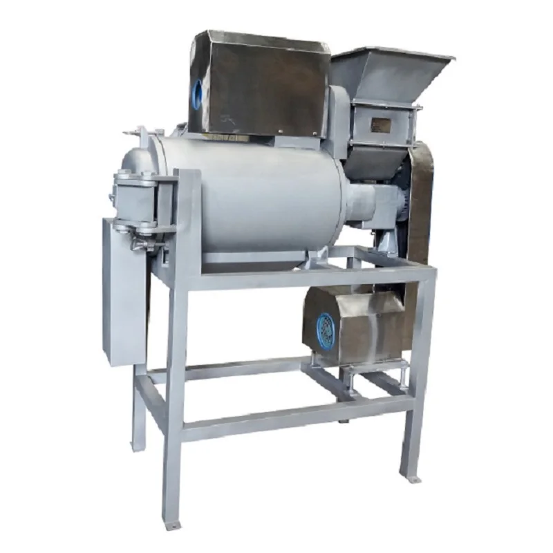 Single channel slag slurry automatic separation fruit jujube juicer pulping machine