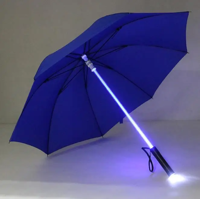 10pcs/lot Cool Blade Runner Light Saber LED Flash Light Umbrella rose umbrella bottle umbrella Flashlight Night Walkers SN1006