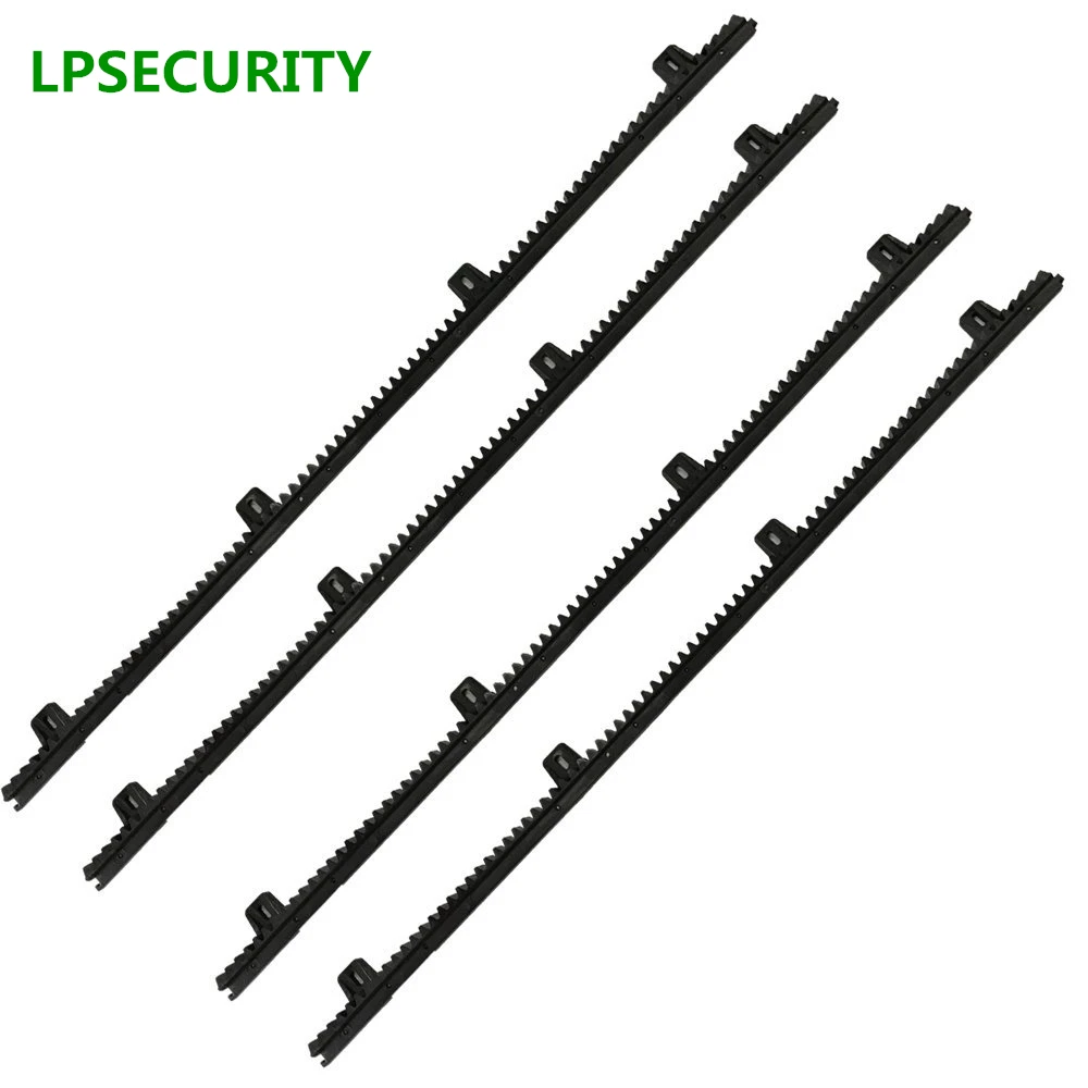 sliding gate opener motor nylon gear tooth rack zipper rail pinion 5m, more than 16ft NGR-4L
