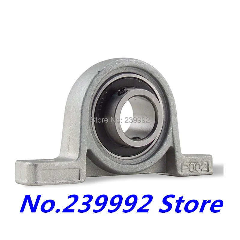 NEW 2pcs Zinc Alloy Diameter 8mm 10mm 12mm Bore Ball Bearing Pillow Block Mounted Support KP08 KP000 KP001