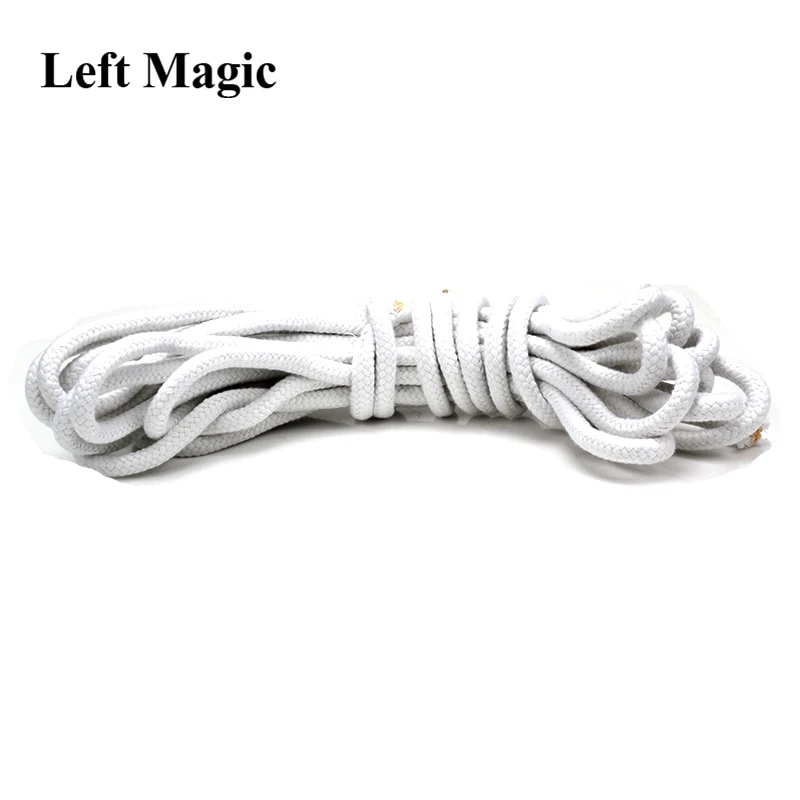 20 Meters Magic Rope Magic Tricks ( Dia:8.5mm ) Professional Magician Making Magic Props White Cotton Rope Accessories