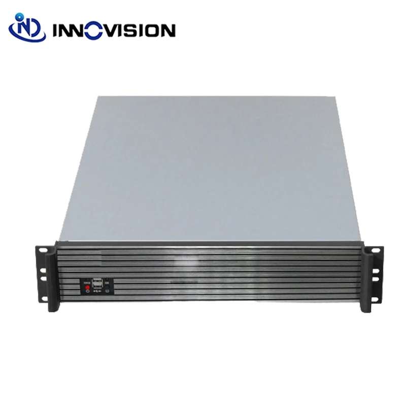 

Compact 1U rackmount chassis RC2650 with Elegant Aluminum Front panel