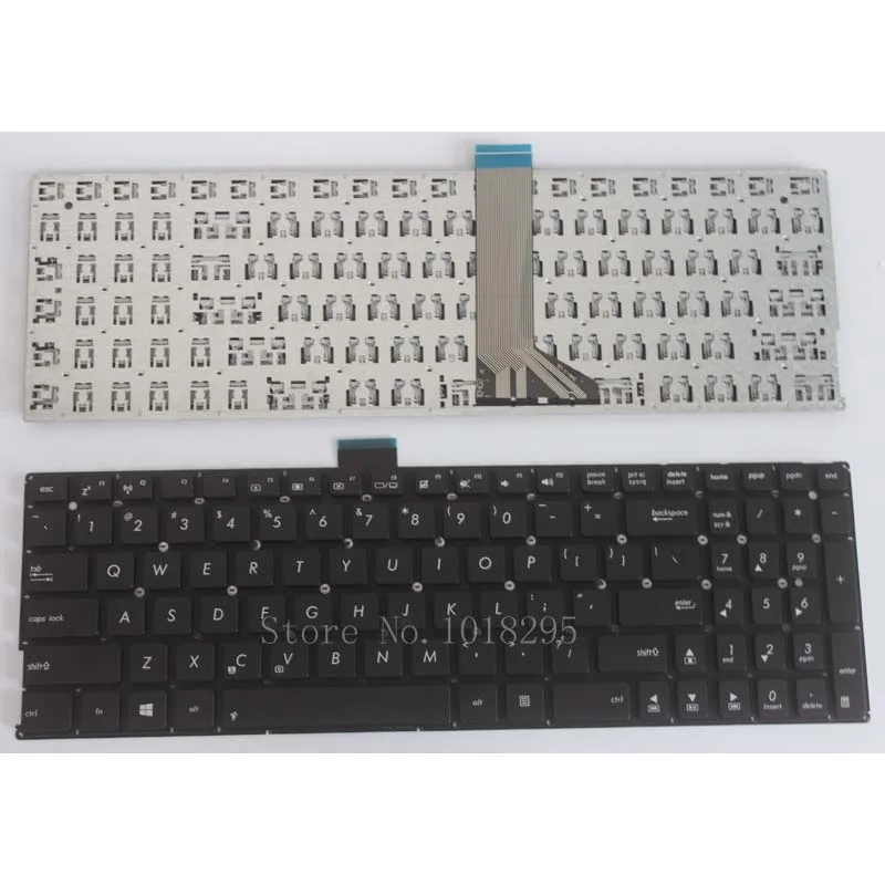 

Новый для ASUS X551C X551M X551MAV F551 F551C F551CA F551M F551MA F551MAV R512 R512CA R512MA R512MAV Black US клавиатура для ноутбука