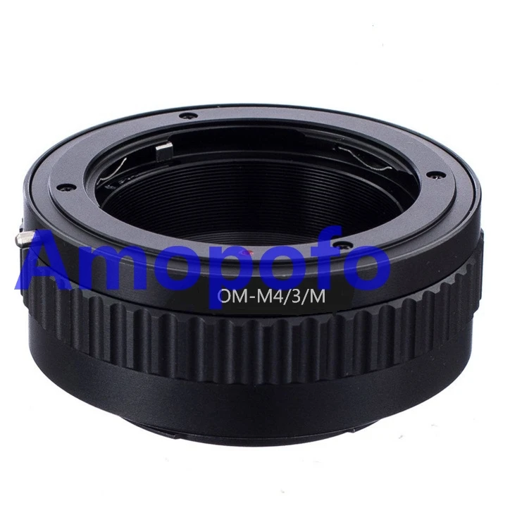 

Amopofo OM-M4/3/M Adapter For Olympus OM Lens to M4/3 for Panasonic Adapter Macro Focusing Helicoid