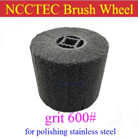 

grit 600 NCCTEC Stainless steel wire drawing wheel brush FREE shipping | install in NCCTEC NSDM950 stainless steel grinder