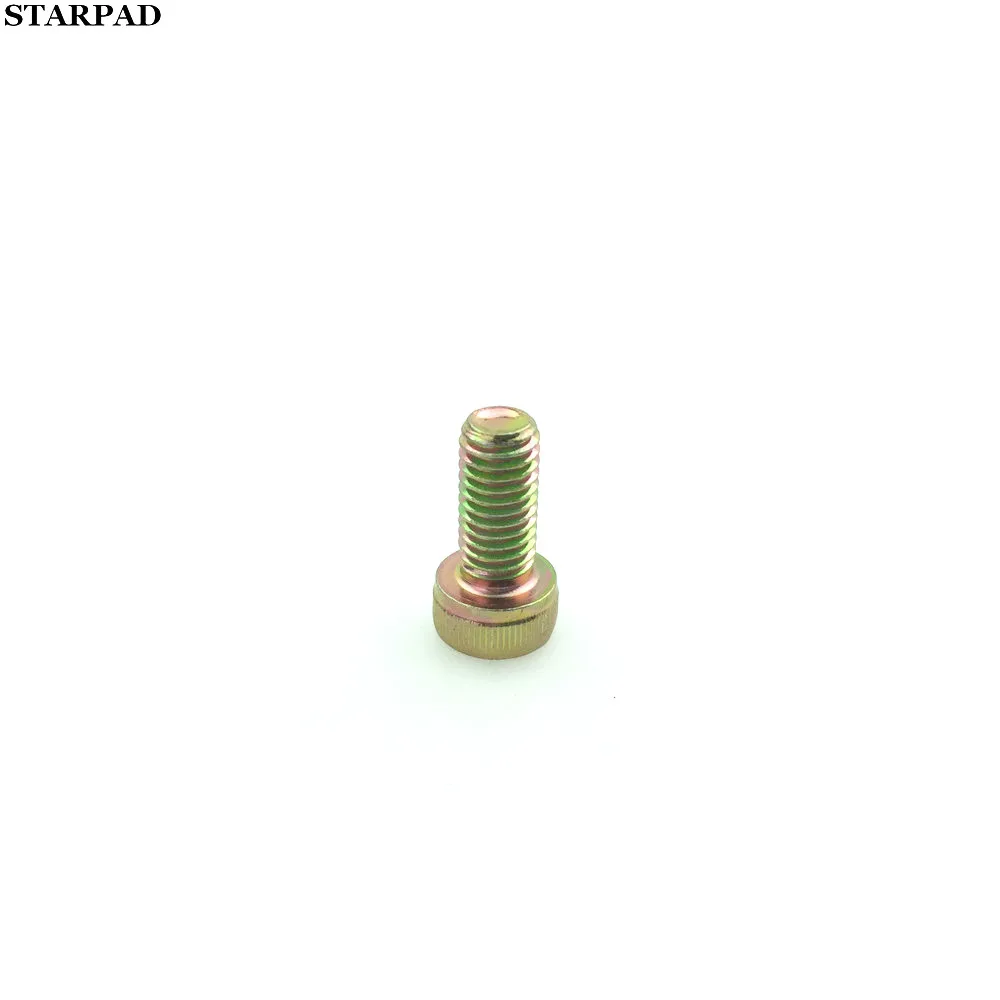 STARPAD Auto Accessories M8 316/316L/A4-80 Stainless Steel Cylindrical Head Hexagon Full Teeth Screw M8*16  20pcs