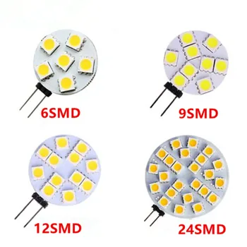 G4 Led Lamp DC12V 1 W/2 W/3 W/4 W W Warm/Koud Wit 5050SMD 6/9/12/24 leds Kroonluchter Licht