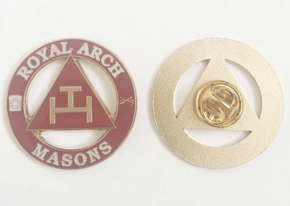 Free shipping 1pcs Royal Arch Masons Lapel Pin for the Freemason