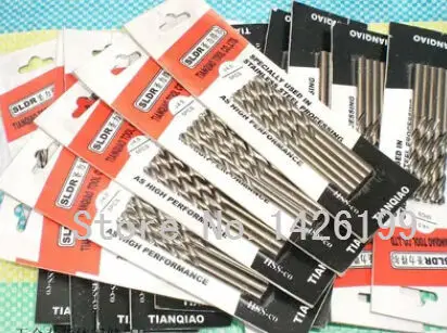 Gratis pengiriman 10 pcs 3.0mm Cobalt mengandung baja kecepatan tinggi Co-M42 HSS putar bor bits untuk logam pengeboran