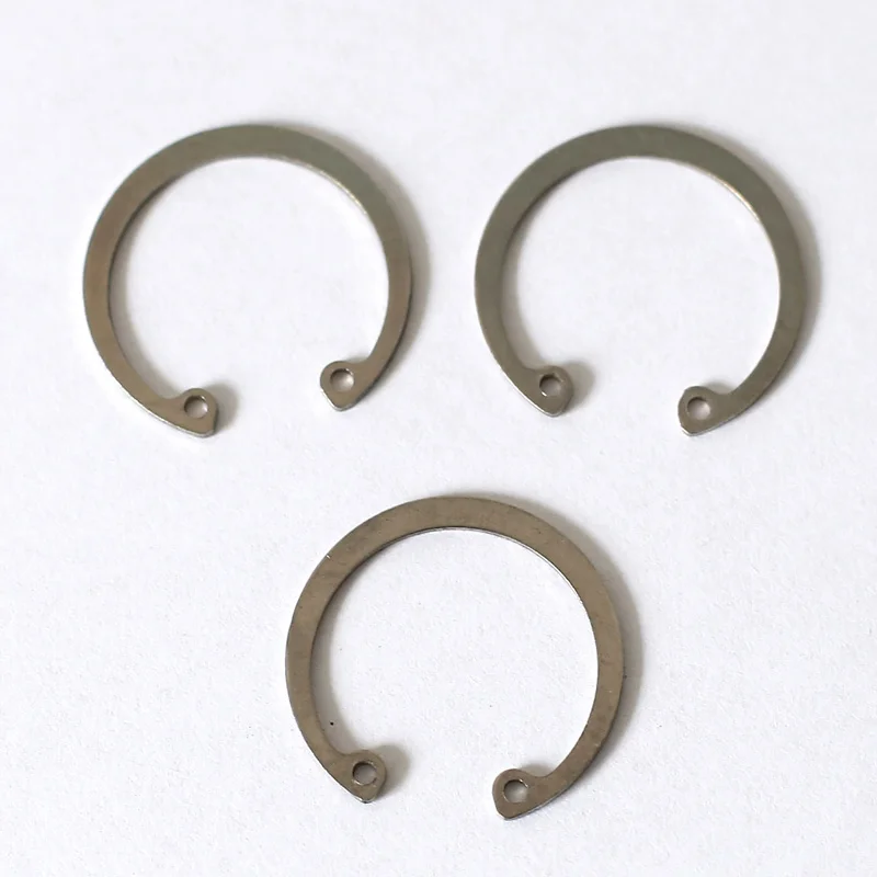 8pcs stainless steel clamp ring M25 M26 M28 M30 M32 Circlips for A hole Retaining ring Bearing hole snap rings