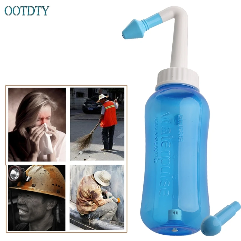 1PC Adults Children Neti Pot Nasal Nose Wash Yoga Detox Sinus Allergies Relief Rinse #046