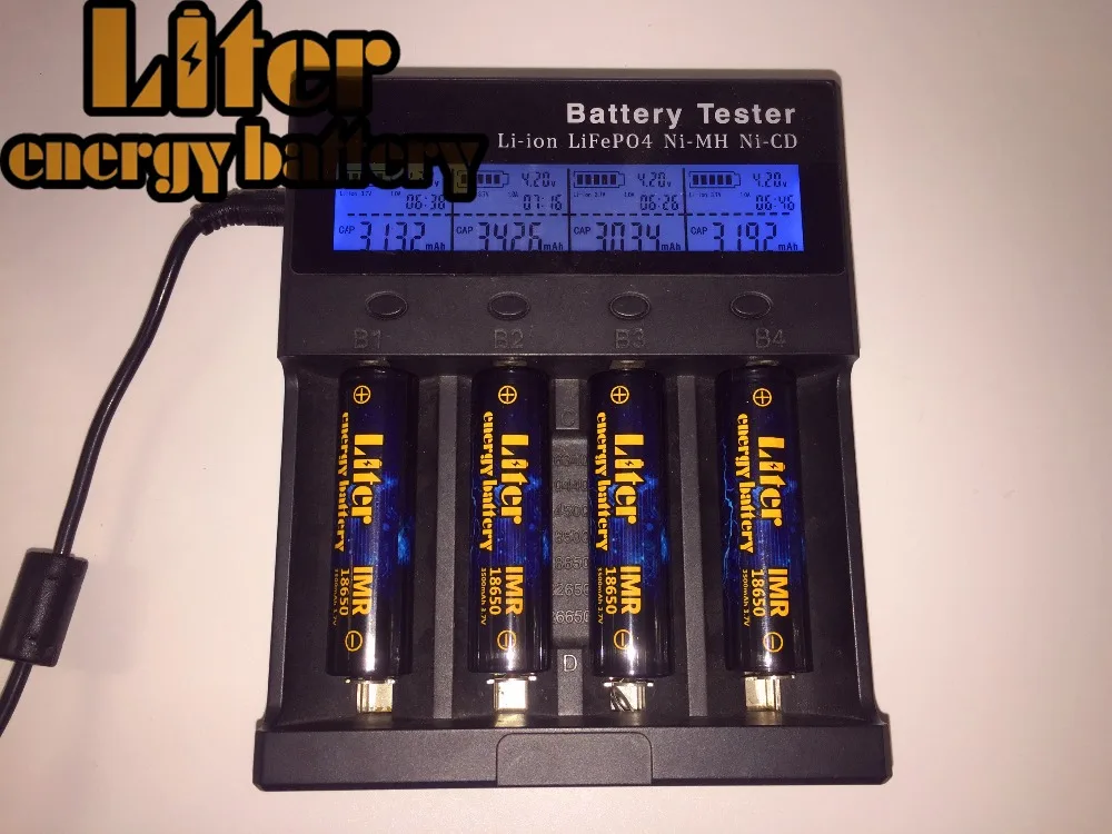 Liter energy battery IMR 18650B 3.7V 3500mAh NewOriginal Rechargeable Li-ion battery High-capacity batteies Flashlight lamp