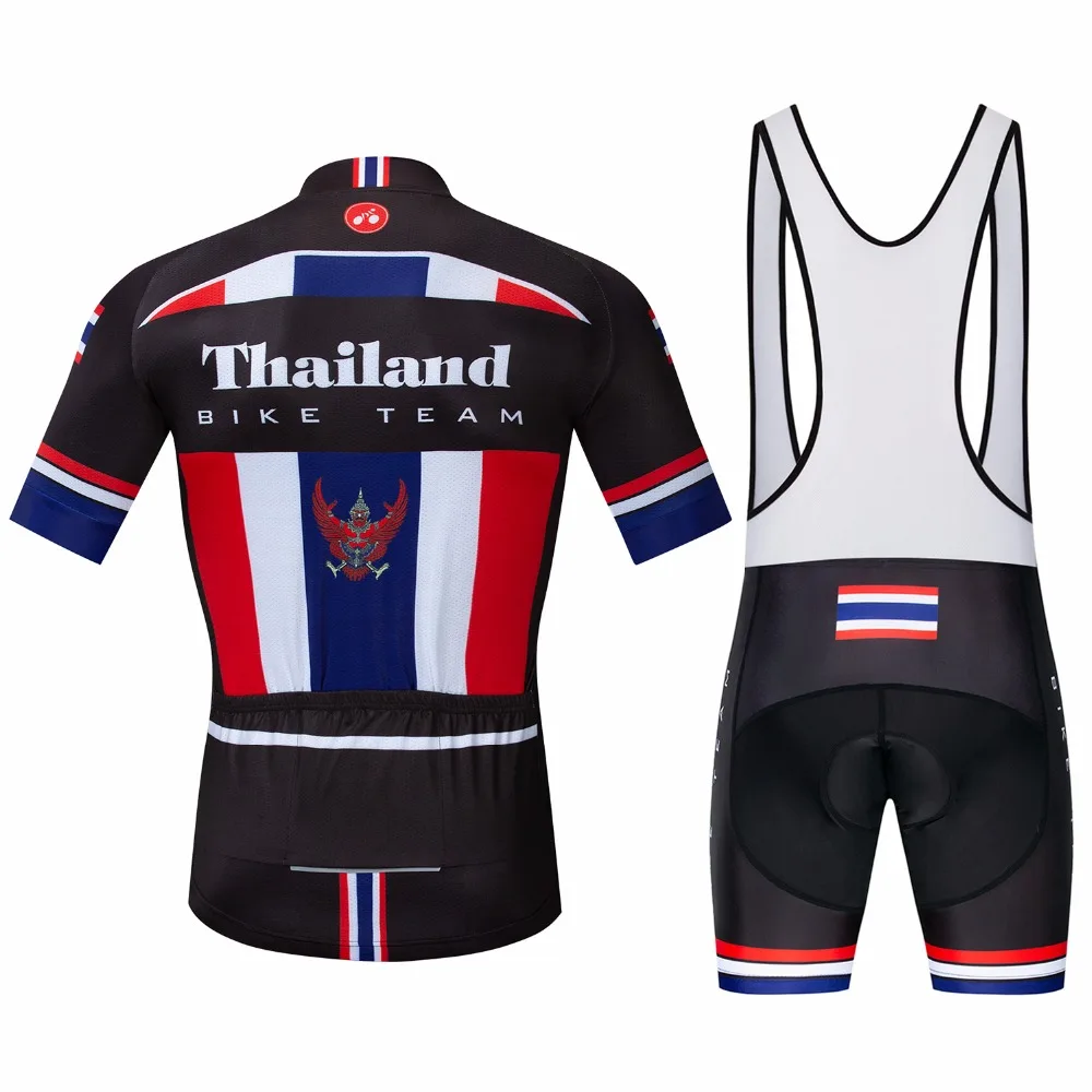 2019 Thailand  Bike Jersey Set Men's cycling jersey bib shorts MTB top bottom Clothes Mountian Road Bicycle suit Ropa Ciclismo