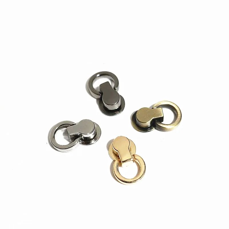 20Pcs Four-color copper pull ring rivet  with pull ring garment rivet studscrews for bag hat shoe leather chocker phone case diy