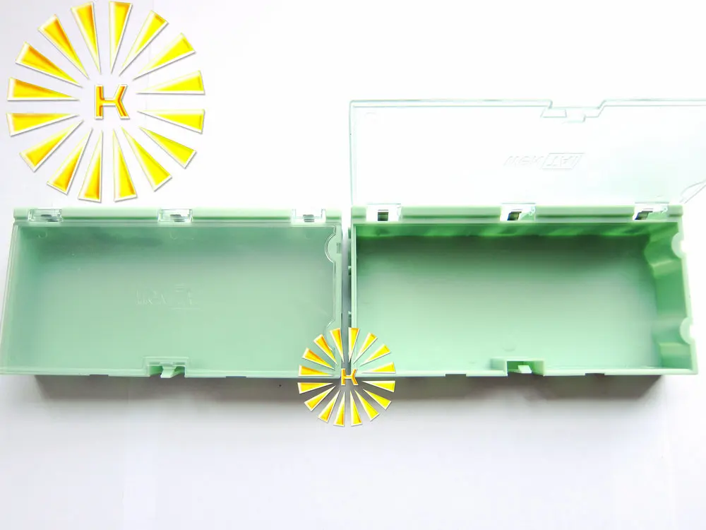 1pcs x #4 Green Capacitor Resistor SMT Electronic Component Mini Storage box Practical Jewelry Storaged Case Connector