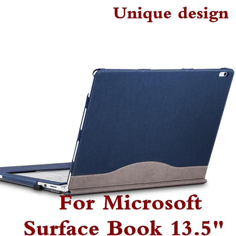 Detachable Cover For Microsoft Surface Book2 Book 13.5 Tablet Laptop Sleeve Case PU Leather Protective Skin Keyboard Cover Gift