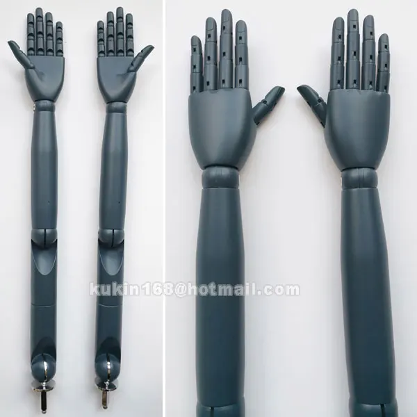 

Male mannequin display arms