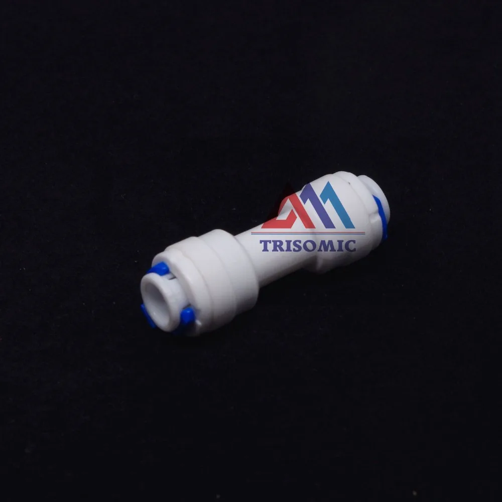 1/4" OD Tube Quick Pushfit Fitting Connection Aquarium RO Water Filter Reverse Osmose System