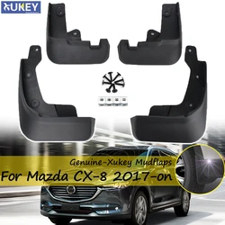 OE Styled Molded Car Mud Flaps For Mazda CX-8 CX 8 CX8 2017 -on KG Mudflaps Splash Guards Flap Mudguards Car Styling 2018 2019
