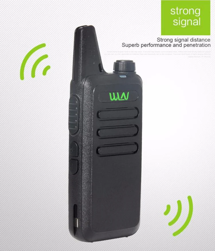 

NEWEST Best Thin UHF 400-470Mhz Wireless Walkie Talkie WLN Kd-C1 With 5W Ham Radio Station Mini Mobile Two Way Radio Transceiver