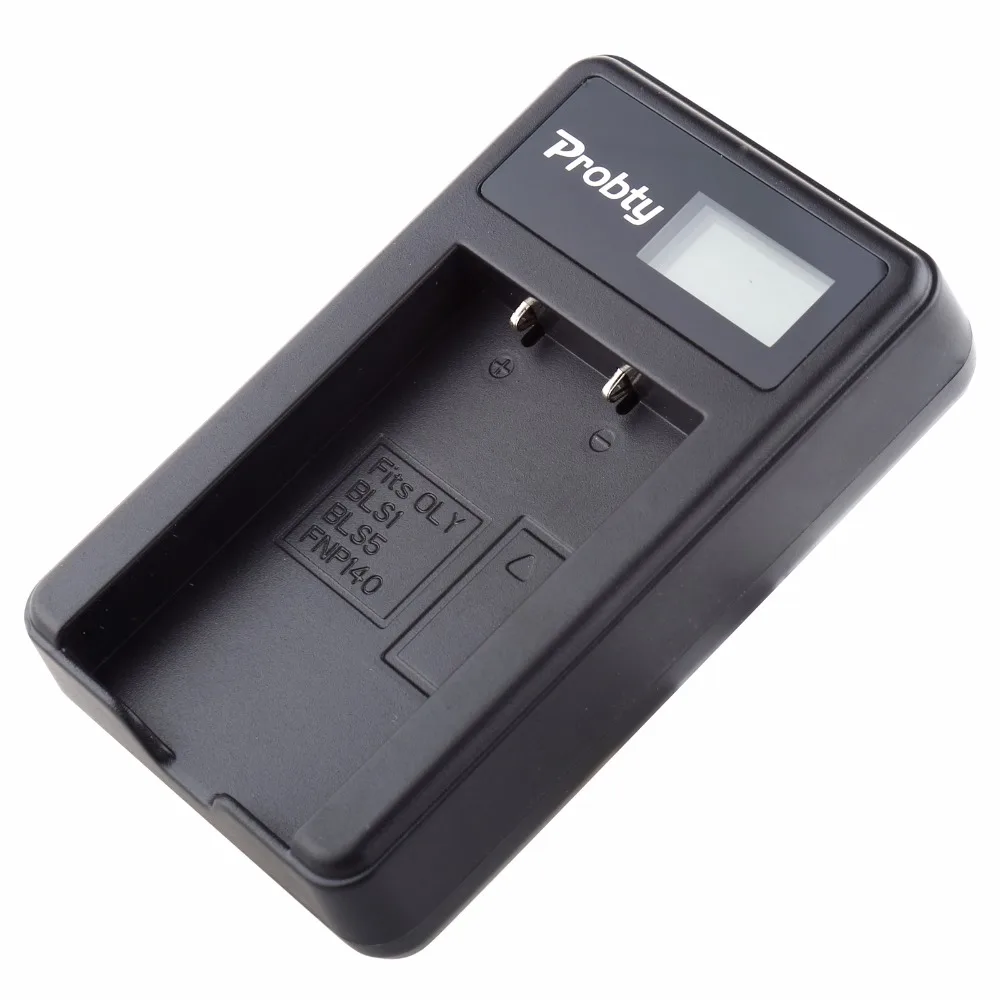 For Olympus PS-BLS1 PS BLS1 LCD USB Charger for Olympus E-PL1 E-P3 E-PL3 E-P1 E-P2 Evolt E-400 Evolt E-420 Evolt E-410 E-450