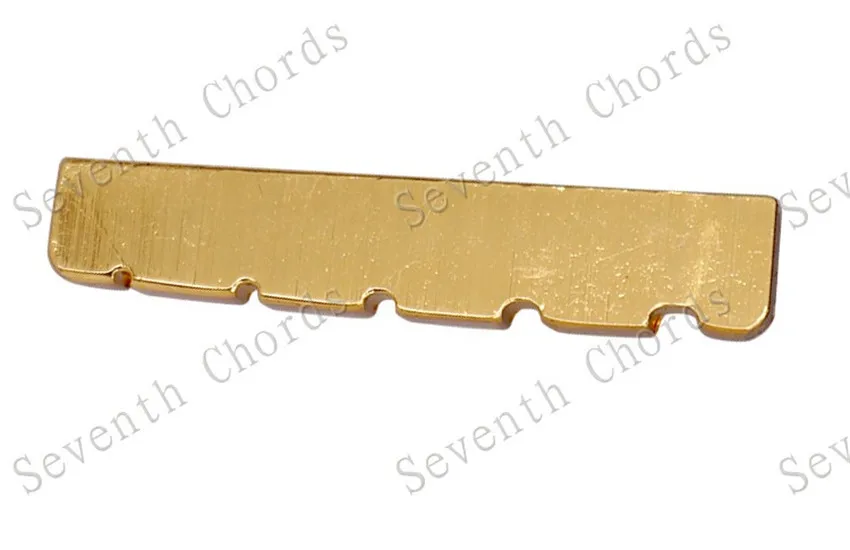 2Pcs 45X6X8,8-8mm Messing Mutter Für 5 String Elektrische Bass Gitarre Teile Musical instrument Zubehör – Detail 6