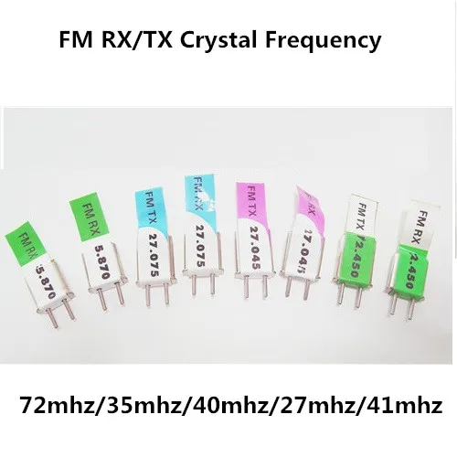 Crystal Frequency RX/TX Receiver 72mhz 35mhz 40mhz 27mhz 41mhz R/C Model RC Toys Helicoper Drone Airplane Spare Parts Access