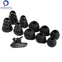 POYATU Replacement Silicone Ear Tips For LG HBS Series Bluetooth Earphone HBS-750 770 800 810 900 910 Tone Pro Ultra Infinim