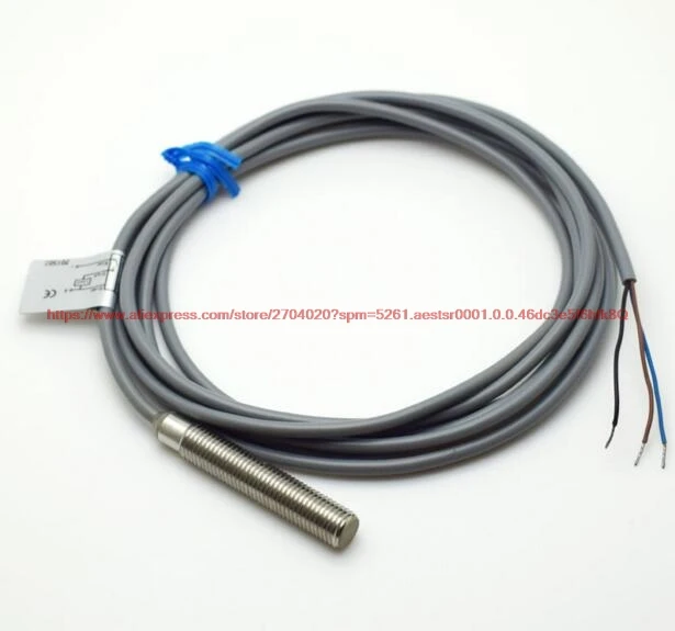 

M8 Capacitive Proximity Sensor Non-metal Sensing Distance 1-2mm Three-wire DC NPN/PNP Normally Open Sensor