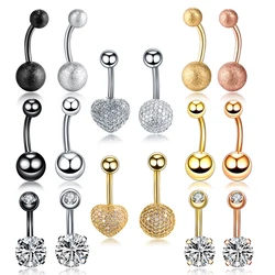 1PC Steel Ombligo Piercings 14G Navel Stud Belly Button Piercings Dangle Earrings Nombril Piercings Sexy Women Jewelry