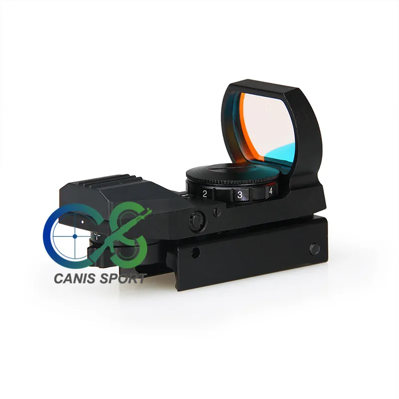 

PPT New Arrival 4 Reticles Red Dot Scope Objective Lens Diameter 22mm Base 22mm for Hunting gs2-0091A