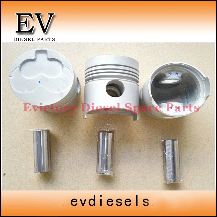 EV Rebuild kit 3AB1 piston piston ring cylinder liner full gasekt bearing set for ISUZU