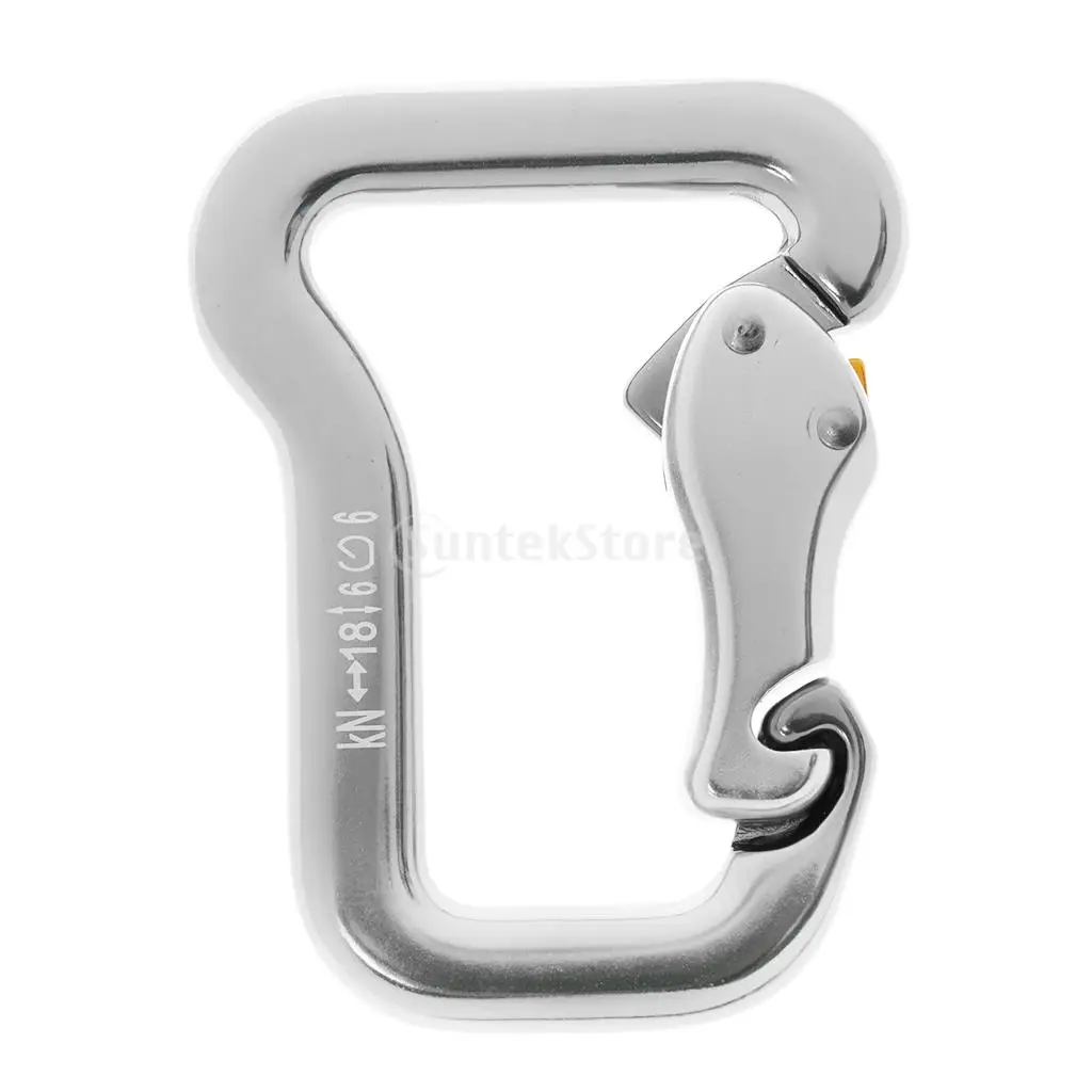 18KN Safety Spring Locking Paraglider Paragliding Carabiner Rock Climbing Paragliding Carabiner Equipment