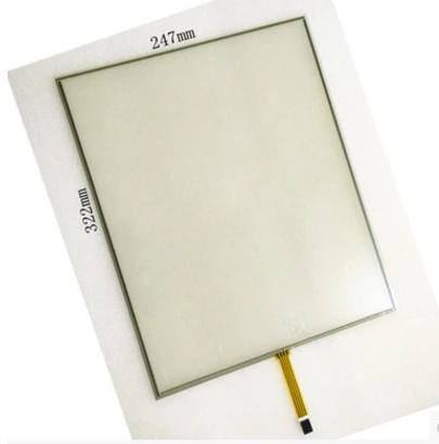 New 15 inch 4 wire resistive touchscreen 322*247 mm