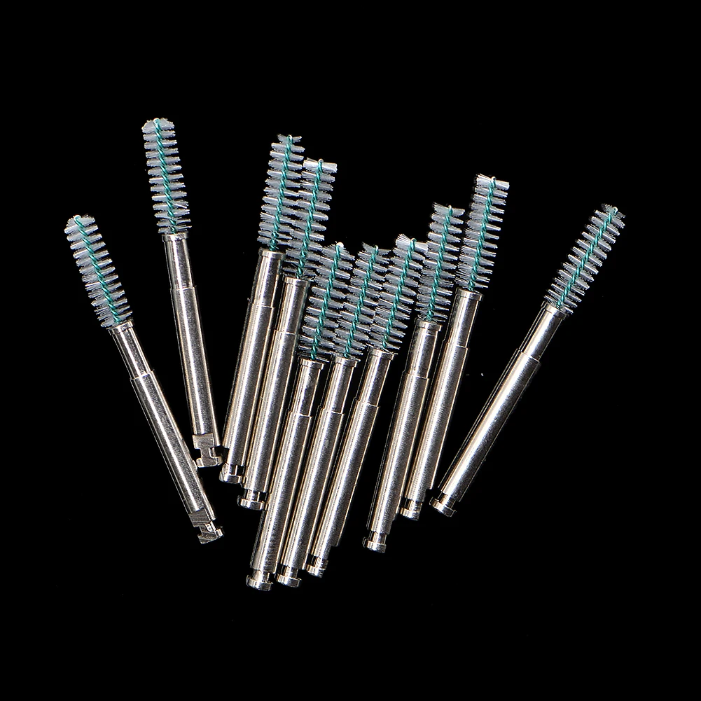 10pcs Dental lab Root canal Cleaning Brush Clean root canal of tooth Dental canal Brush Dentist Tools Dental Materials