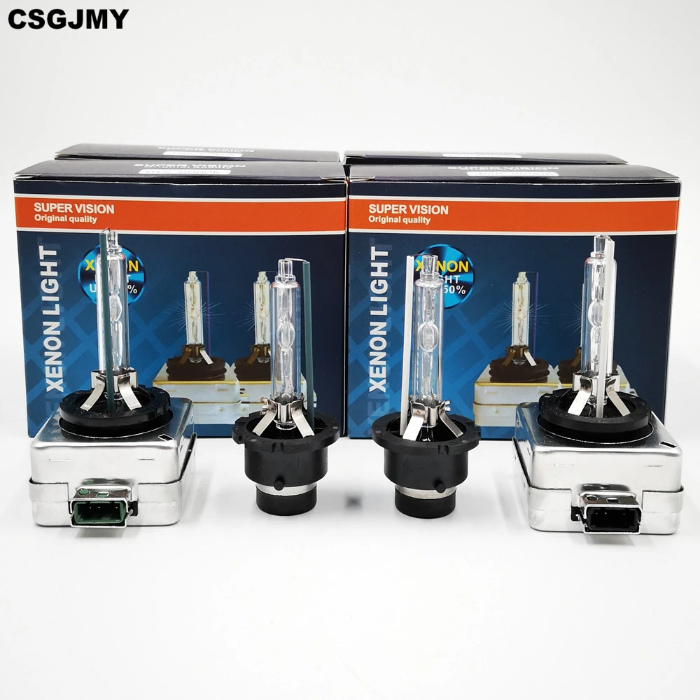 CSGJMY 2pcs D1S D2S D3S D4S 4300K 5000K 6000K 8000K 10000K HID Bulbs CBI HID xenon headlight bulb D1R D2R D3R D4R headlamp light