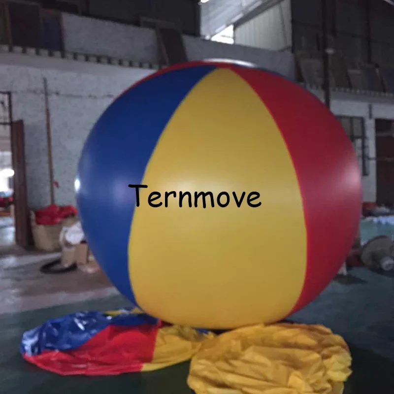 giant inflatable ball for kids lawn play colorful inflatable beach ball, custom made summer beach play air balloon for sale