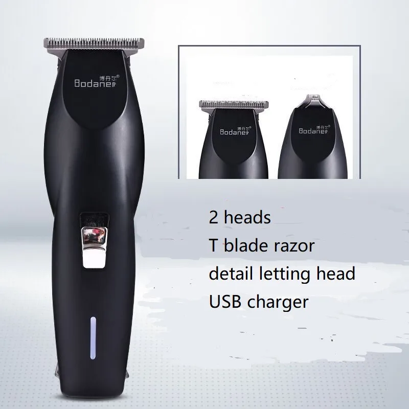 

Electric T Outline Modified Clipper Fading Carving Head Haircut Machine Hair Line Trimmer Hairdressing Style Shaver Razor Cutter