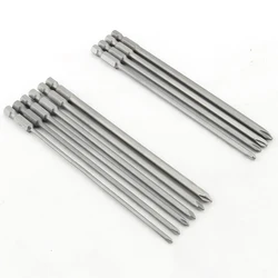 150mm Length 10Pcs Longer Phillips electric screwdriver bit magnetic cross-headed wind drill head ph1/ph2