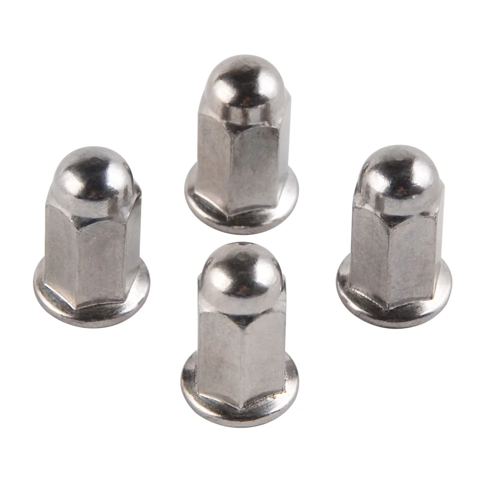 4Pcs M6 M8 M10 Acorn Cap Nut Cap Fit For Honda Suzuki Yamaha Motorcycle Dome Head Nut 6MM 8MM 10MM M6x1 M8x1.25 M10x1.25